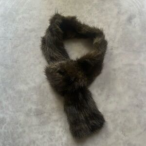La Fiorentina Vintage Italian Real Mink scarf